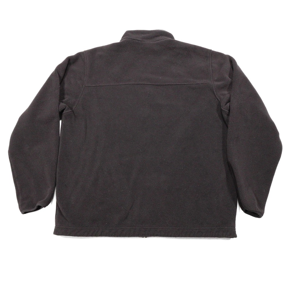 VINTAGE LL BEAN Men's L Black Polartec Full Zip Fleece Outdoor Winter Jacket - Picture 4 of 7